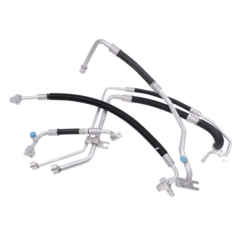 YUYANG Custom A/C Hose Assembly with Aluminum Fittings — Crimped & Leak-Tested R134a R1234YF Truck Air Conditioning Pipe image 4
