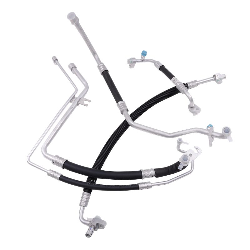 YUYANG Custom A/C Hose Assembly with Aluminum Fittings — Crimped & Leak-Tested R134a R1234YF Truck Air Conditioning Pipe image 5