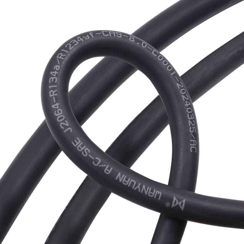 YUYANG R1234YF R134a CA9 Model Compressor for Trucks Air Conditioning System Multi-specification Rubber A/C Hose Pipe for All Car